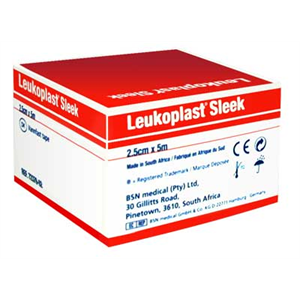 LeukoplastSleekPlaster25CmX5MRoll(ContainsLatex)