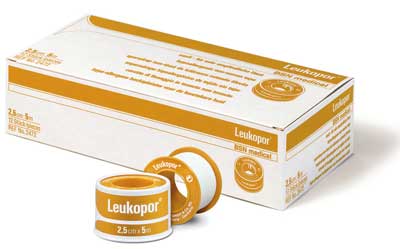 Leukopor 2.5cm x 9.2m Box of 12