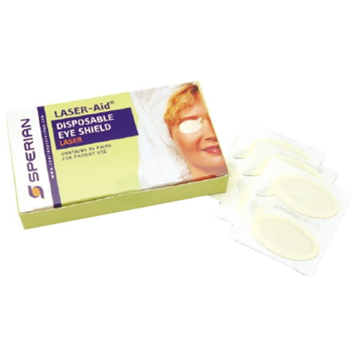 Lightec IPL Disposable Eye Shields. Box of 25 Pairs
