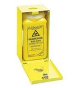 LockableMetalSharpsCabinetFor14LSquareContainer