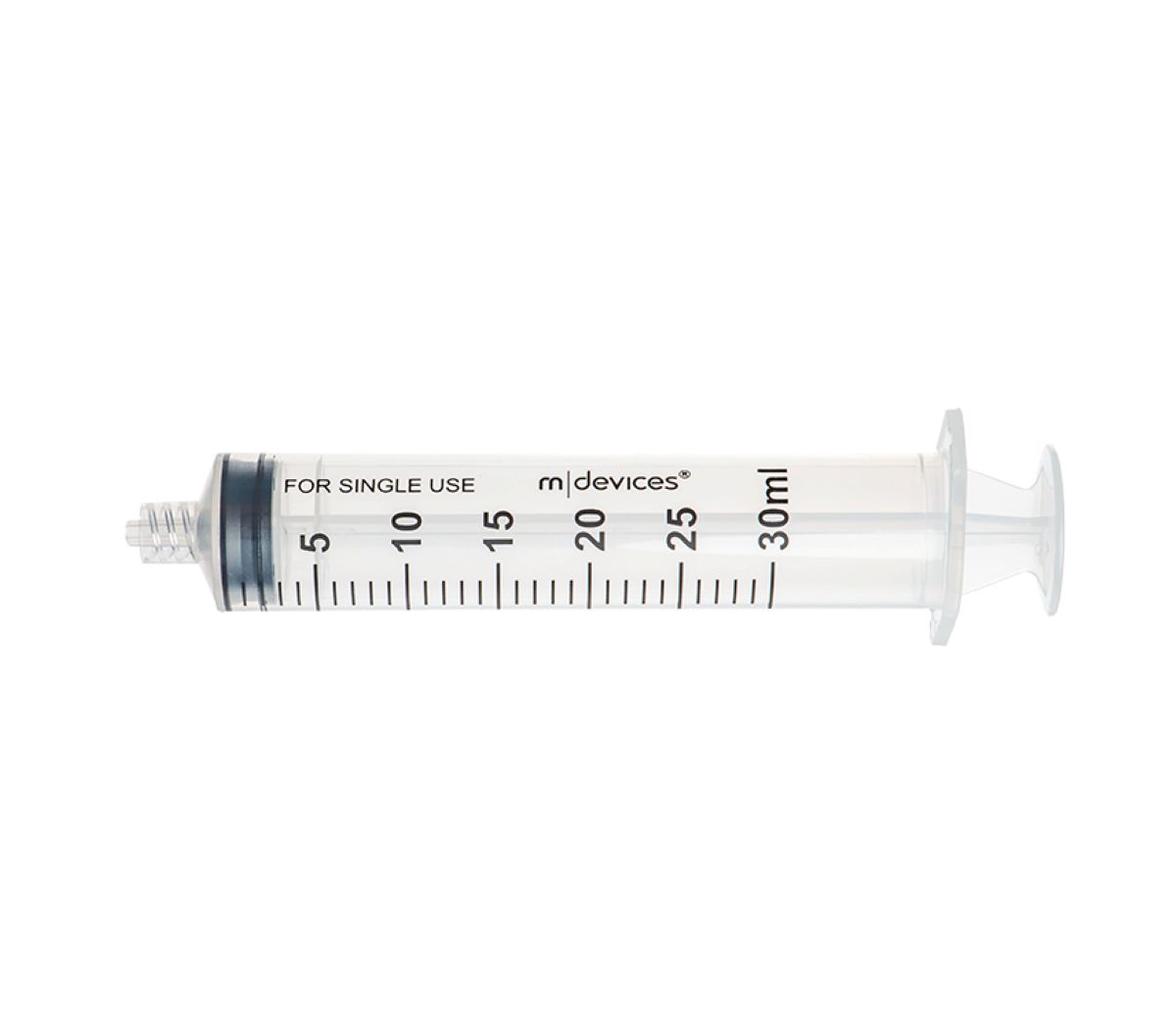 MMD 30ml Syringe Luer Lock, Box of 75. (Concentric Tip)