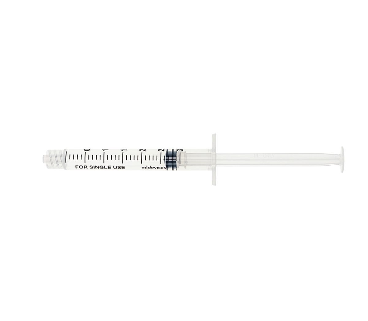 MMD 3ml Syringe Luer Lock, Box of 100. (Concentric Tip)