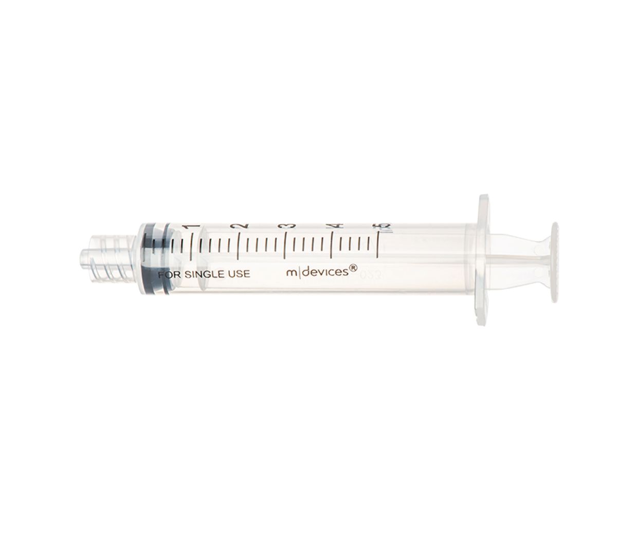 MMD 5ml Syringe Luer Lock, Box of 100. (Concentric Tip)