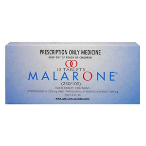MalaroneS4AdultMalariaTabletsPackOf12AtovaquoneProguanilHydrochloride