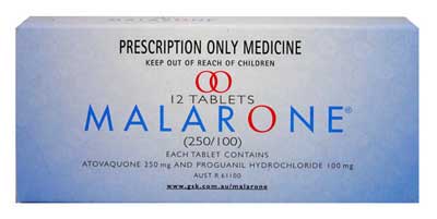 MalaroneS4AdultMalariaTabletsPackOf12AtovaquoneProguanilHydrochloride