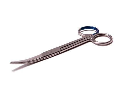 MayoSterileSurgicalScissor145CmCurvedPackOf30