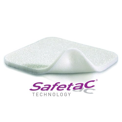 Mepilex Non-Border Adhesive Foam Dressing 20cm x 20cm. Box of 5