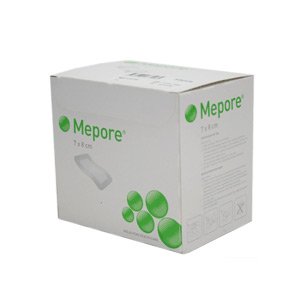 Mepore Adhesive Island Cloth Dressing 9cm x 10cm. Box of 50