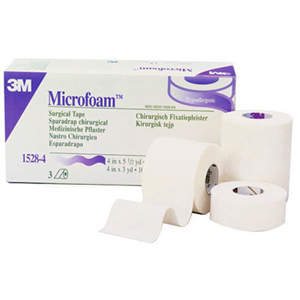 MicrofoamPorousElasticHypoallergenicSurgicalTape50MmX3M(Stretched)BoxOf6