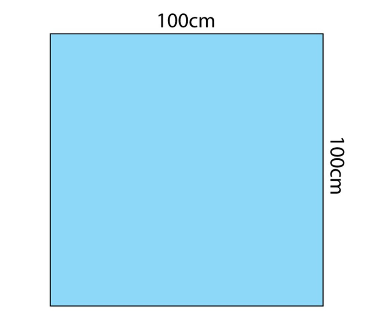 Multigate Medical Protex4 Utility Drape Sheet 100cm x 100cm. Single