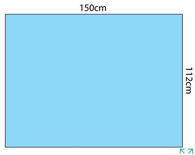 Multigate Medical Protex4 Utility Drape Sheet 150cm x 114cm. Box of 68