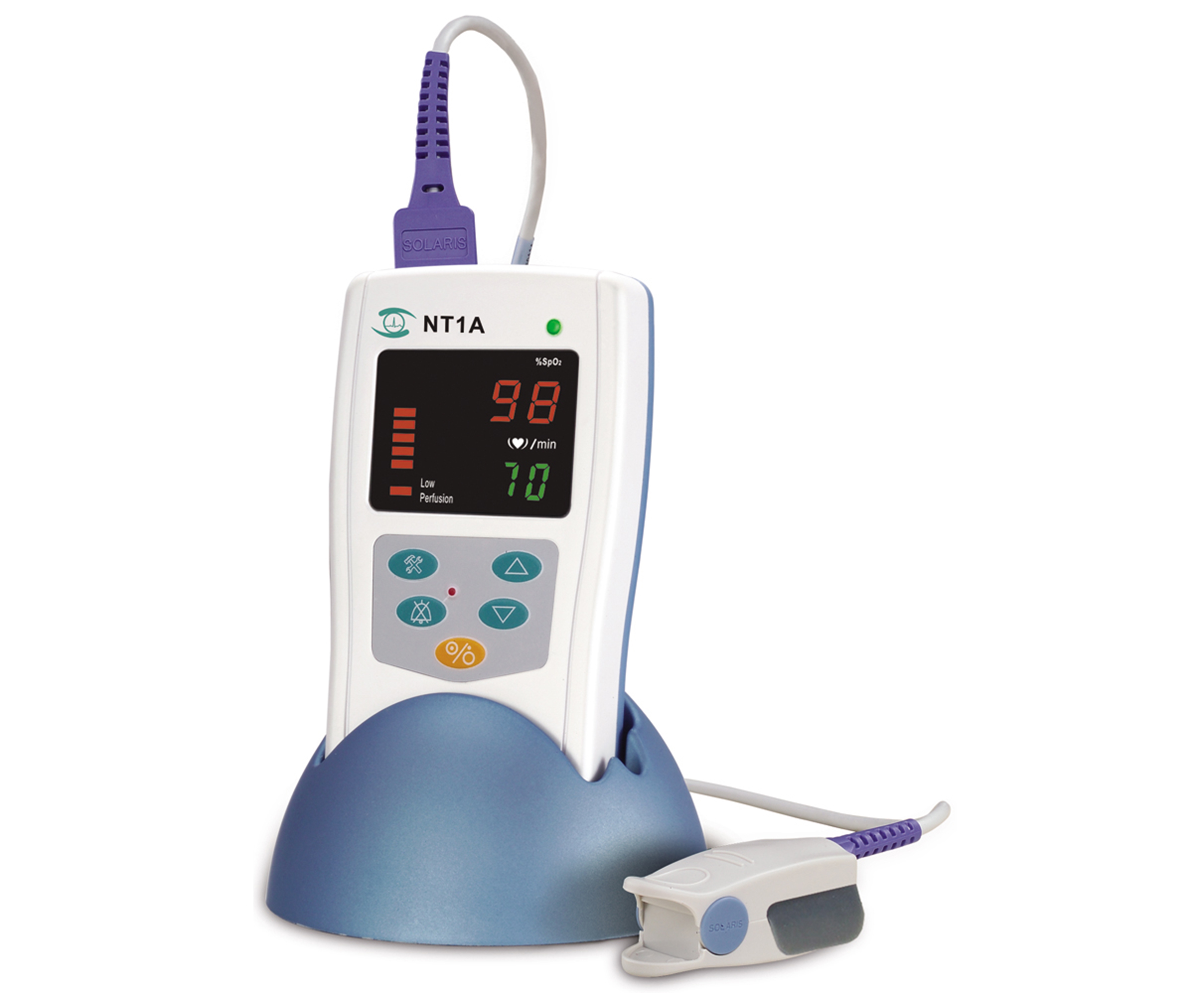 NewtechHandHeldPulseOximeterW-AdultPaediatricProbes