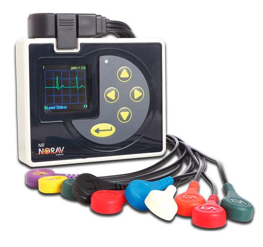 Norav 1200 Bluetooth Wireless ECG Unit 