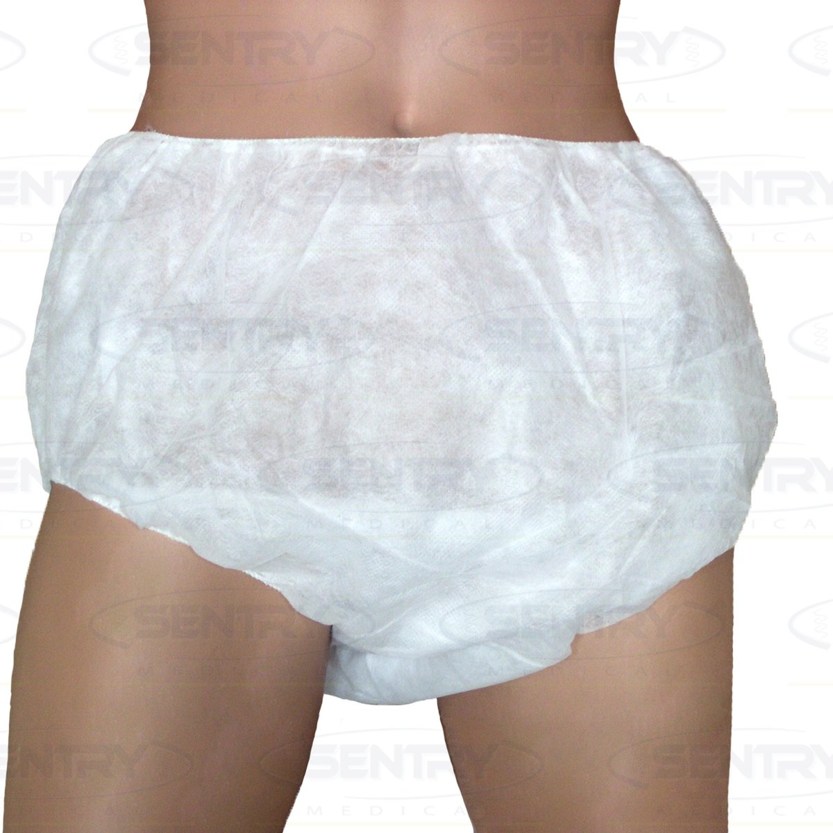 OWEAR Patient Briefs Regular Size White. Box of 100