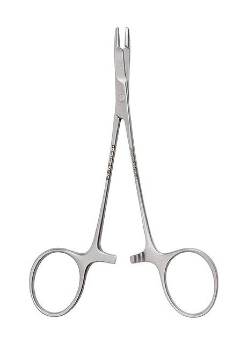 Olsen Hegar Needleholder 14cm with Stainless Steel Jaws
