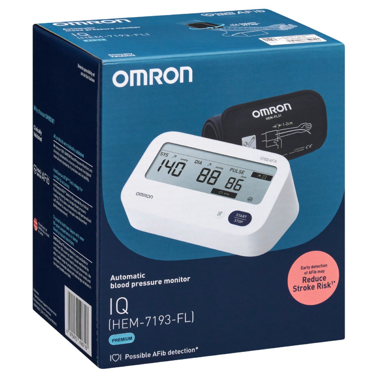 Omron HEM7193L Premium Auto BP