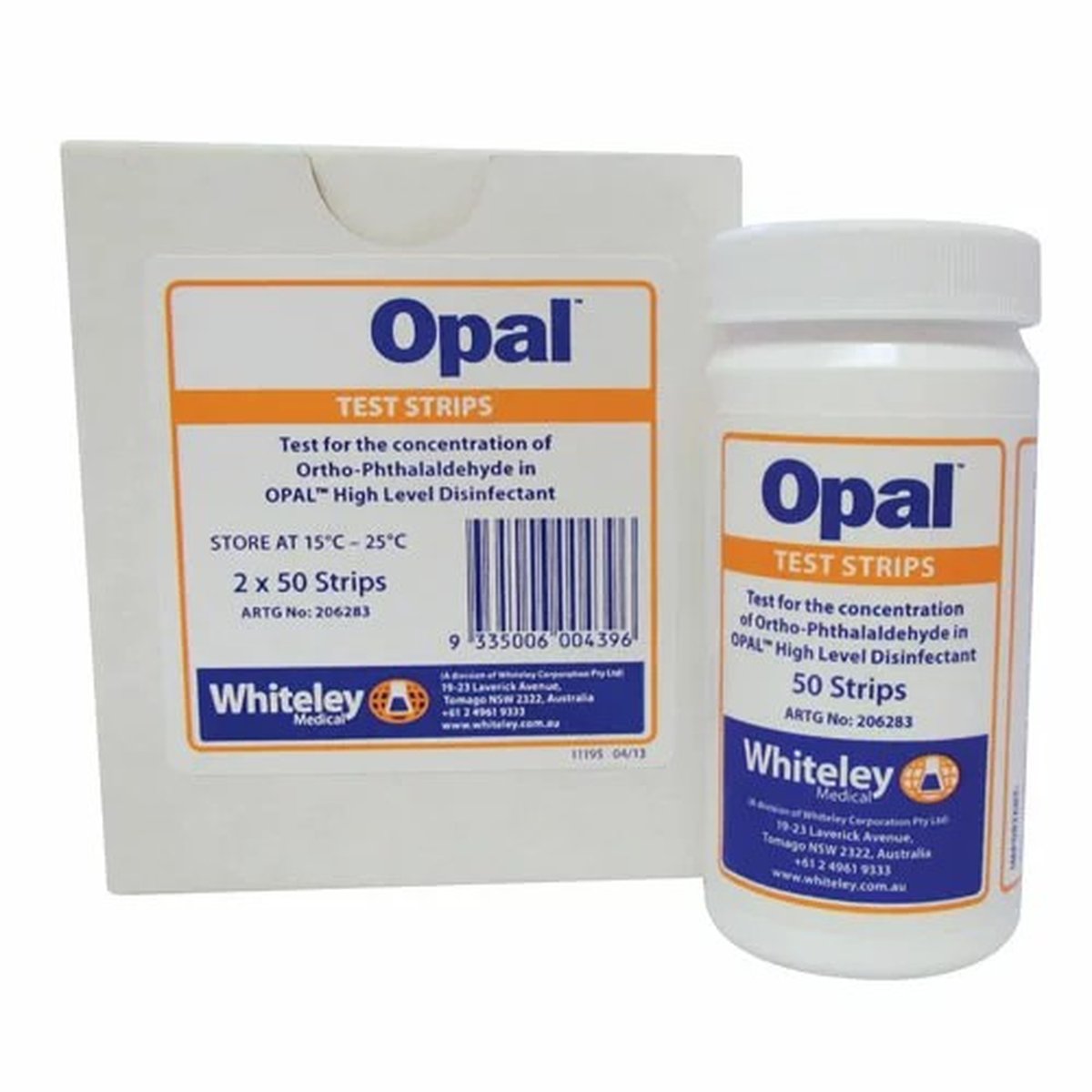Opal Test Strips. 2 Bottles of 50 Strips