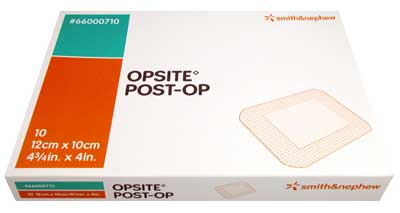 Opsite Post-Op Transparent Island Dressing 12cm x 10cm Box of 10
