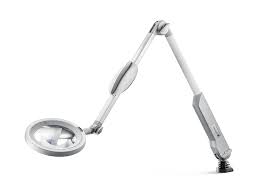 OpticLux 10-2 LED Magnifier with UV and White Light with Wall Bracket