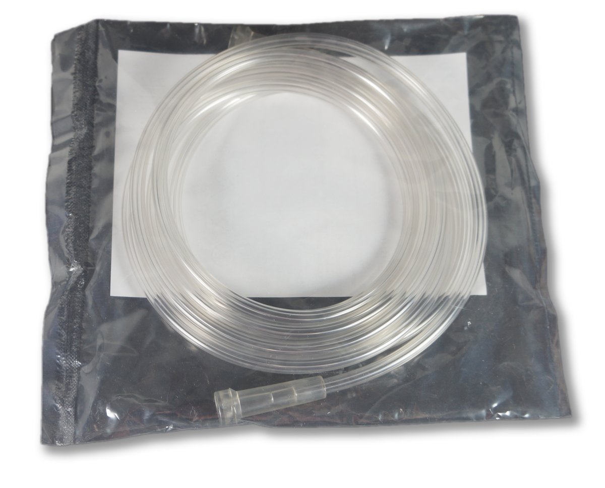 Oxygen Tubing with Connectors on Both Ends 2.1m