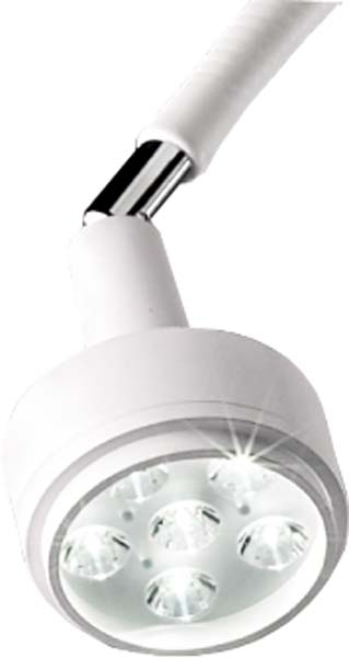 Pacific Medical PLM-2, 6 x 6W LED Examination Light White with Wall & Mobile Trolley Mounts Included