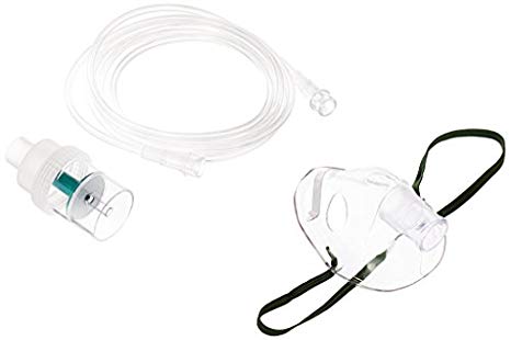 Paediatric Nebuliser Kit - Mask, 10mL Bowl & 2.1m Tubing