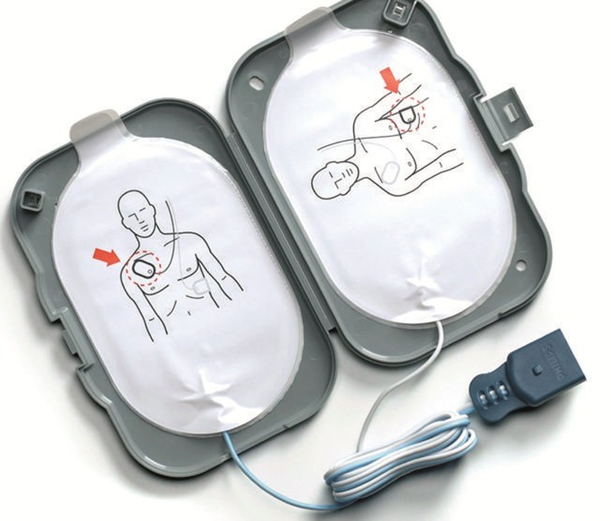 Philips HeartStart FRx SMART Defibrillator Pads II Adult, Pack of 1 Pair