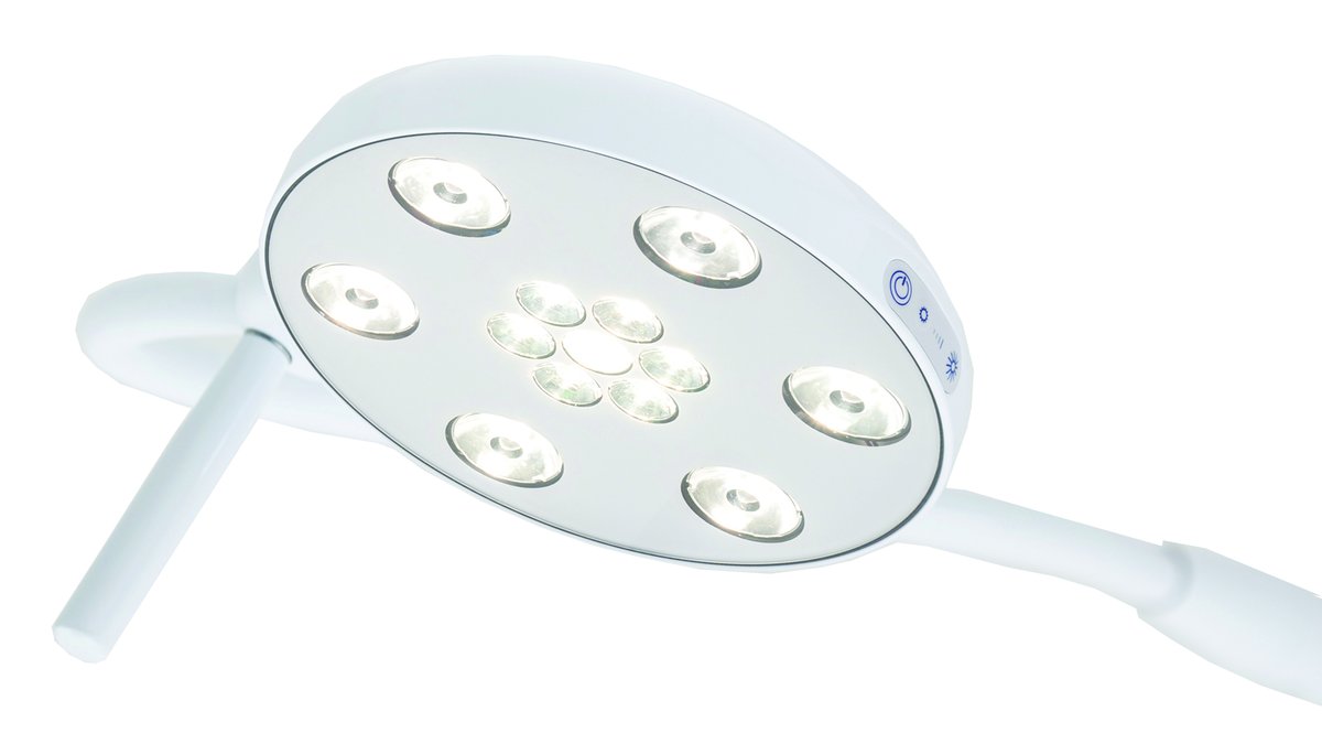 Planet Phantom LED Surgical Light with Wall Mount 