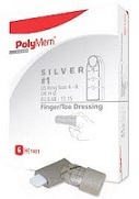 PolymemSilverFingerDressingLargeBoxOf6