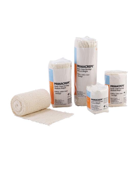 Primacrepe Medium Weight Crepe Bandage 7.5cm x 1.6m Pack of 12