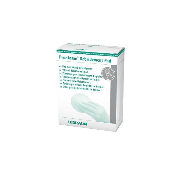 Prontosan Wound Debridement Pad. Box of 10