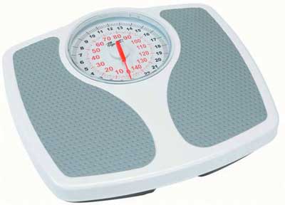 PropertSpeedometerDialBathroomScaleMechanicalWith130KgCapacity