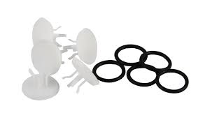 Propulse Ear Irrigator Replacement Mushroom Valve & Washer. Pack of 5