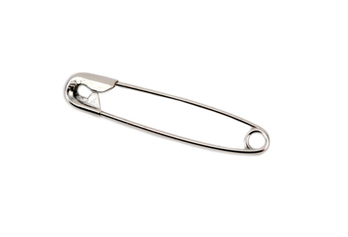 Reusable Safety Pins 59mm Pack of 12