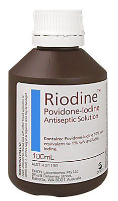 RiodinePovidoneIodine10AntisepticSolution100Ml