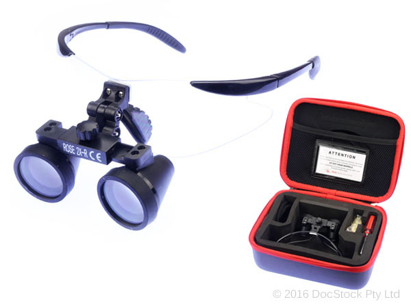 Rose Micro Binocular Flip-up Surgical Loupes 2.5x Mag