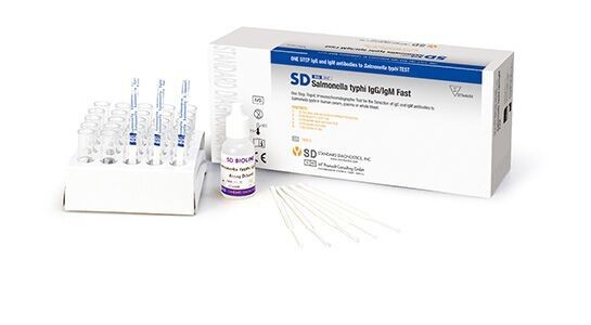 SDBiolineSalmonellaTYPHIIggIgmBoxOf25