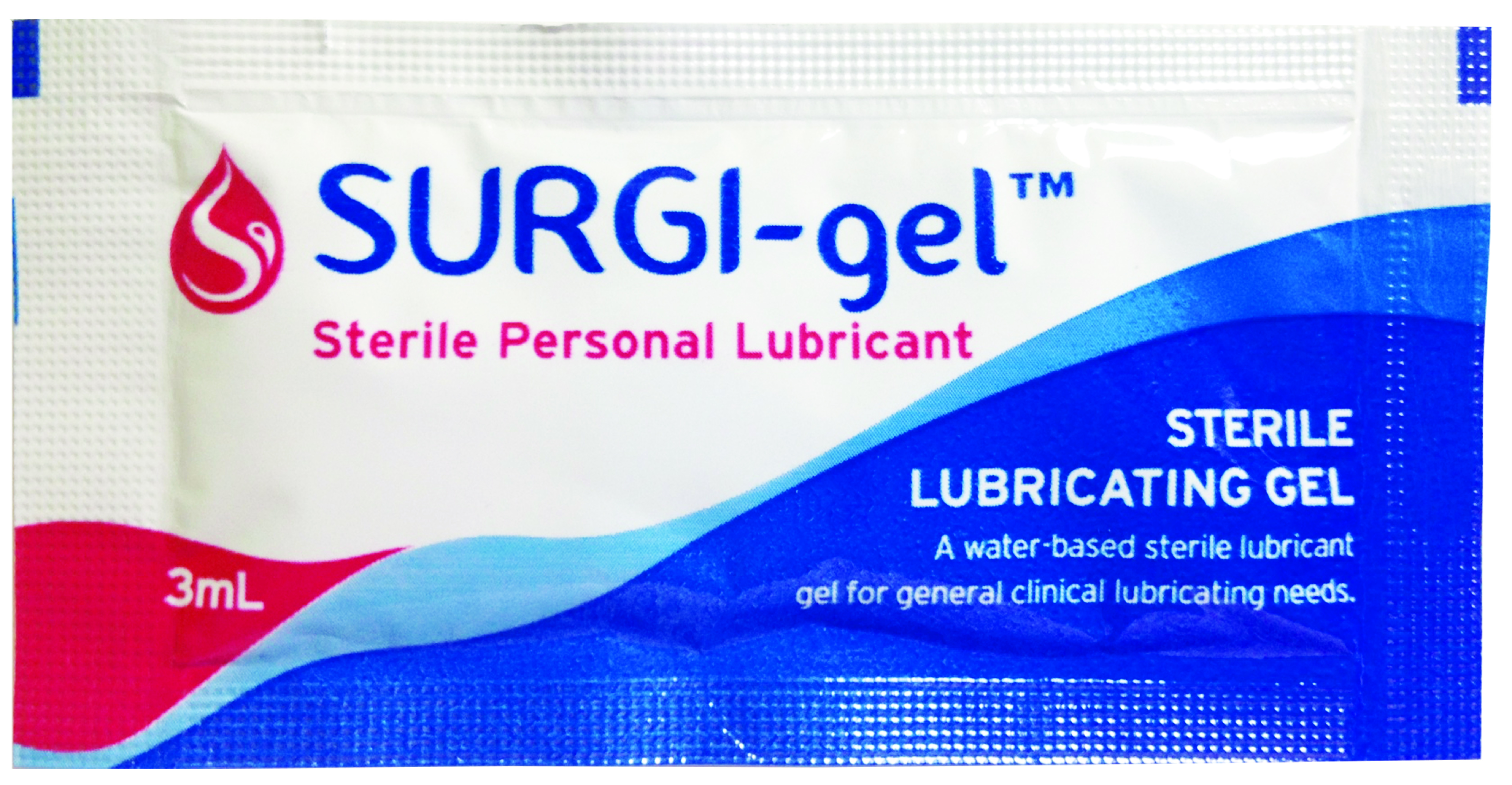 SURGI-GelPlusSterileLubricatingGel144X3MlSachet