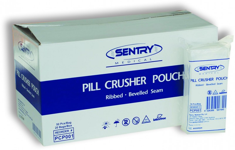 SentryPillCrusherPouchesBoxOf1000(20X50S)