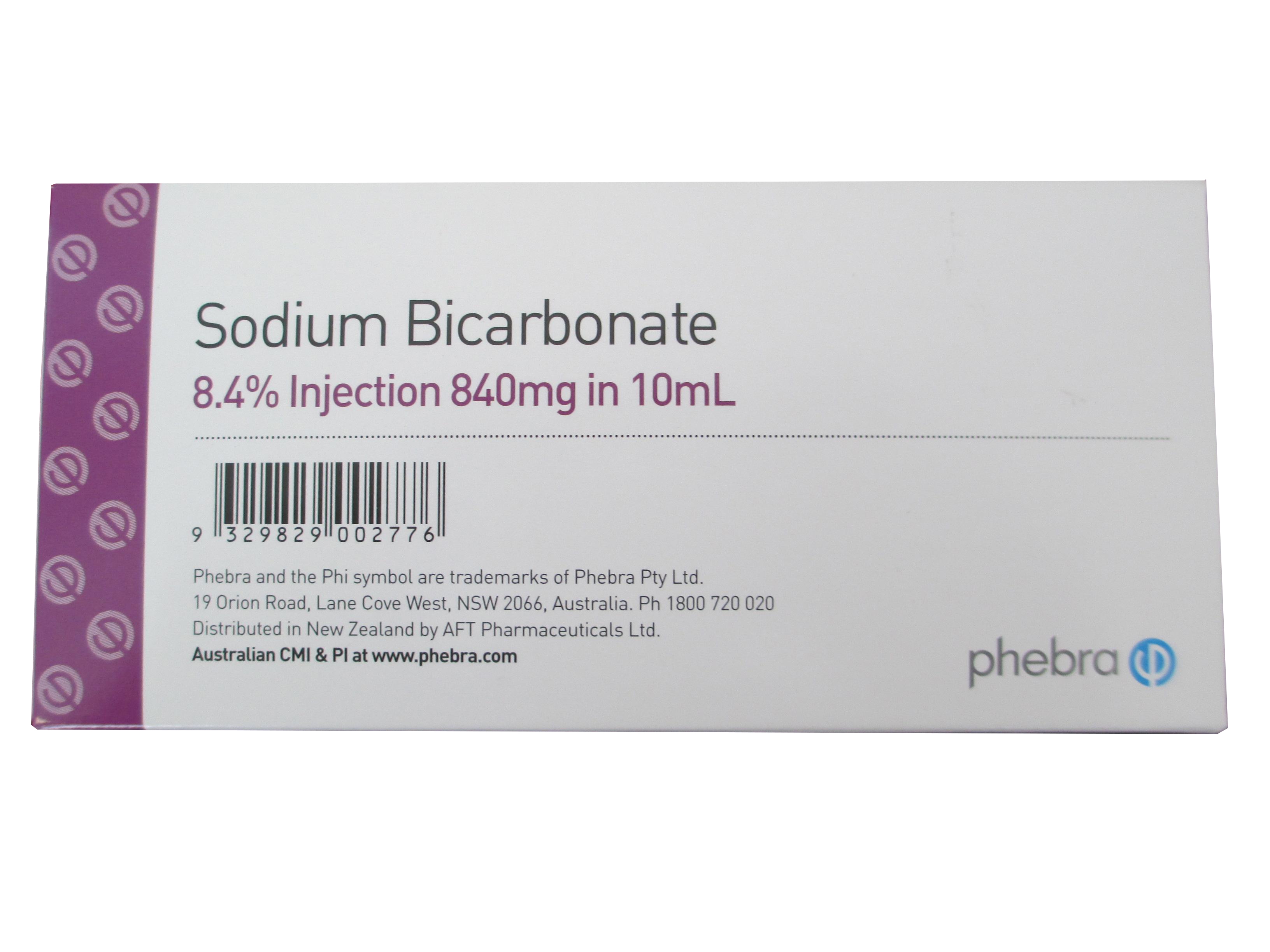 SodiumBicarbonateInjectionS48410X10MlAmpoules