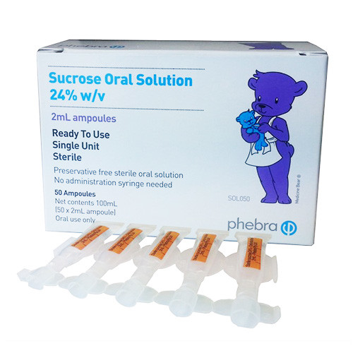 Sucrose Oral Solution 24% 50 x 2ml Ampoules
