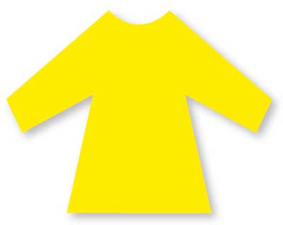 SureSafe Isolation Gown Non-sterile with Long Sleeves Yellow. Pack of 10