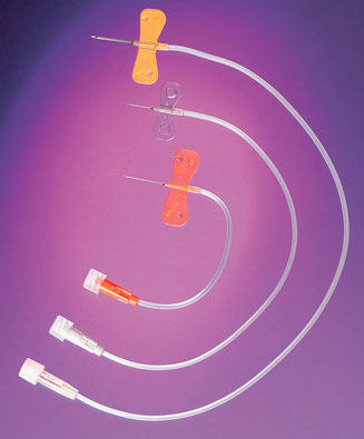 Surflo Winged Infusion Set. 21G x 3/4