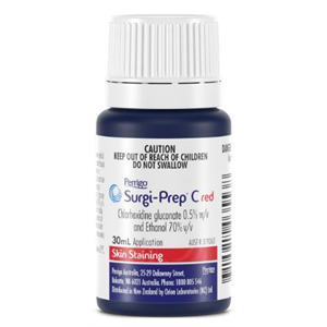 Surgi-PrepC05ChlorhexidineGluconateEthanol7030X30Ml