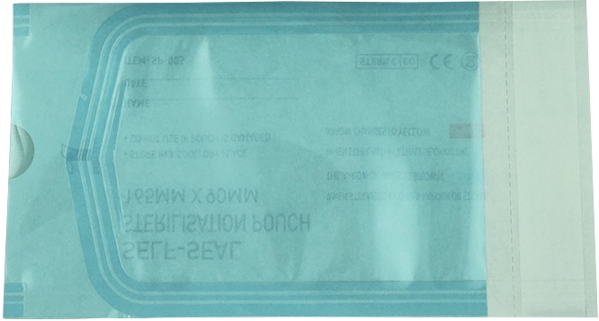 SurgisealExtraAutoclavePouch90MmX135MmBoxOf200