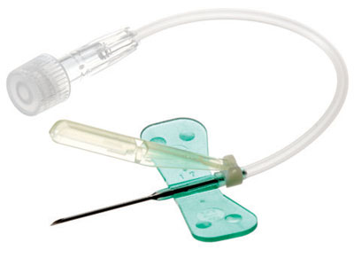 Surshield Safety Winged Infusion Set. 21G x 3/4