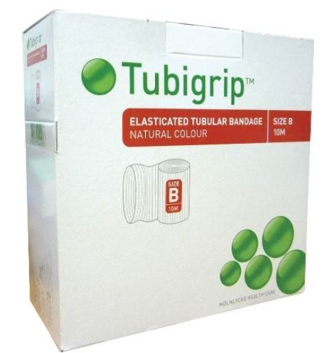 TUBIGRIP X 10M SIZE B WHITE COLOUR