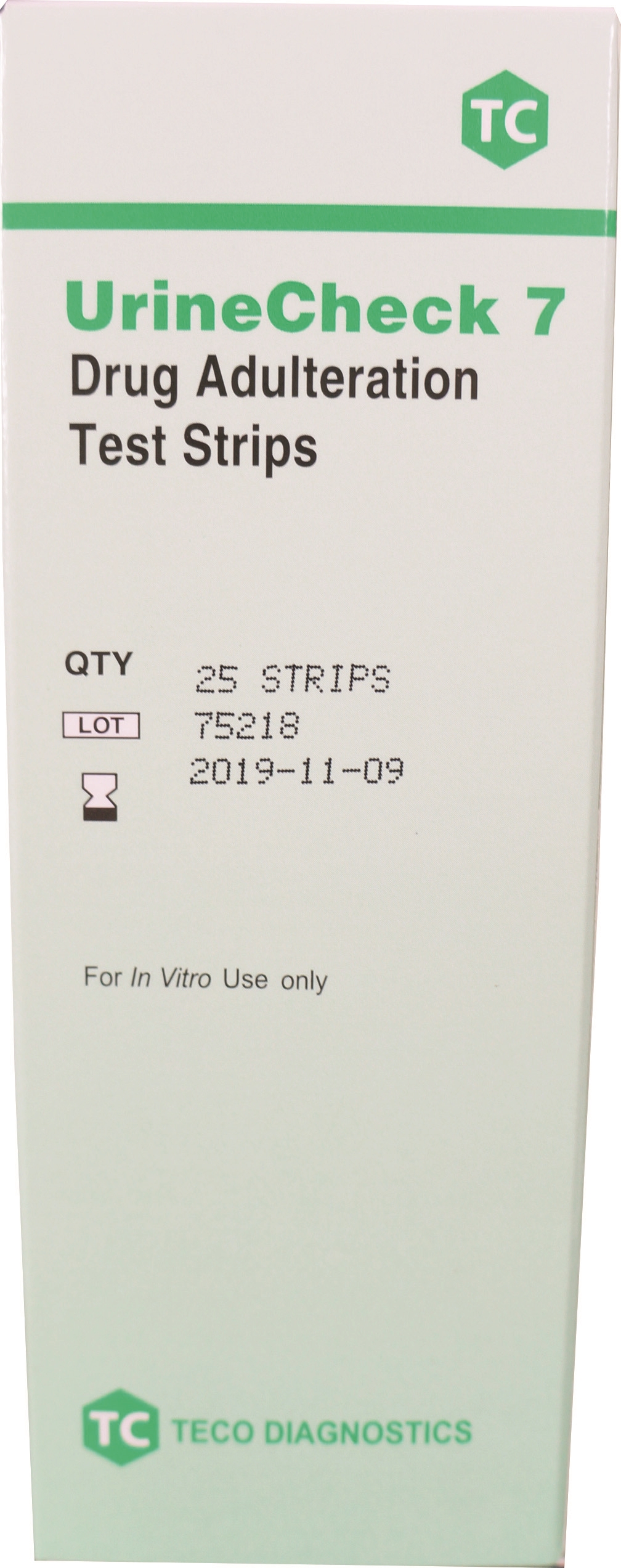 Teco Adulteration Test Strips for Urine Drug Tests. Pack of 25