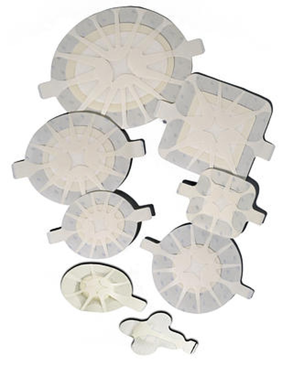 Tegaderm High Performance Foam Adhesive Dressing Oval 10cm x 11cm. Box of 10