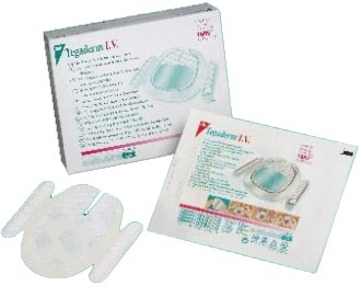 Tegaderm IV Transparent Film Dressing 8.5cm x 10.5cm. Box of 50